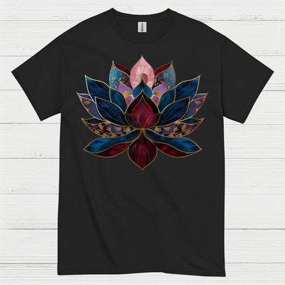 Sacred Lotus Mandala Yoga T Shirt