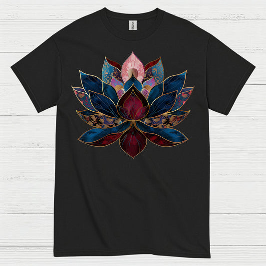 Sacred Lotus Mandala Yoga T Shirt
