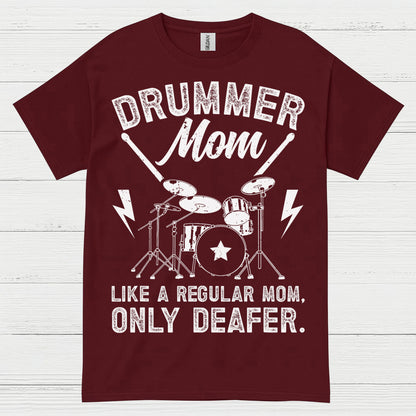 Proud Drummer Mom T Shirt