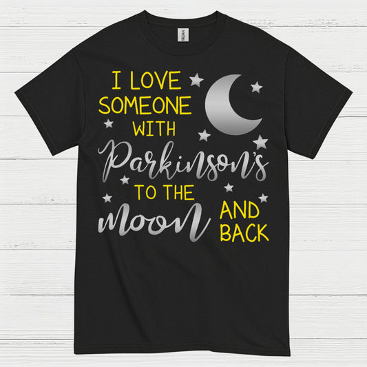 Love Someone With Parkinsons Moon T Shirt