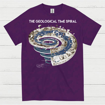 Geological Time Spiral T Shirt
