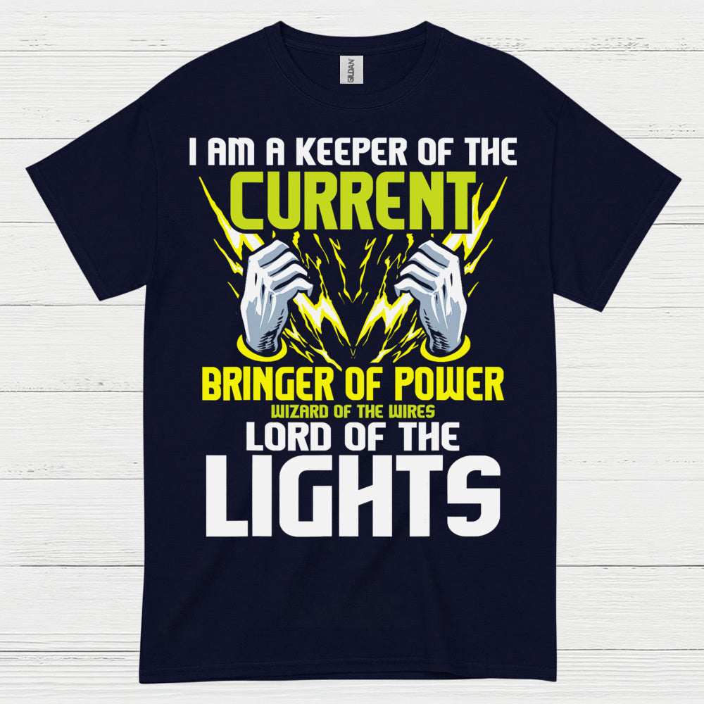 Keeper Of The Current Electrician T Shirt