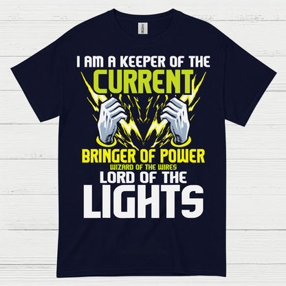 Keeper Of The Current Electrician T Shirt