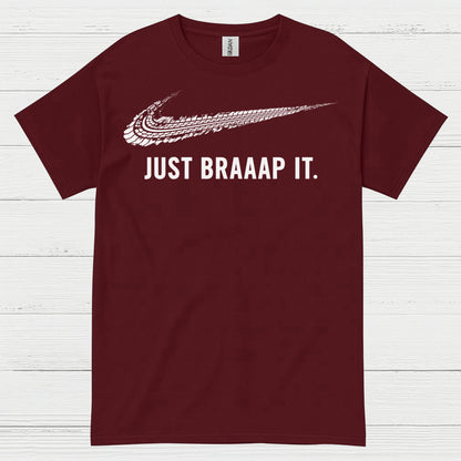 Just Braaap It Motocross Rider T Shirt