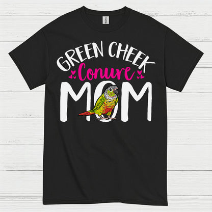 Green Cheek Conure Mom T Shirt