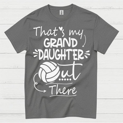 Proud Grandparent Volleyball T Shirt