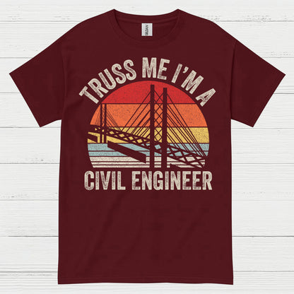 Civil Engineer Bridge T Shirt