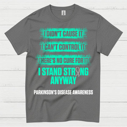 I Stand Strong Parkinson’s Awareness T Shirt