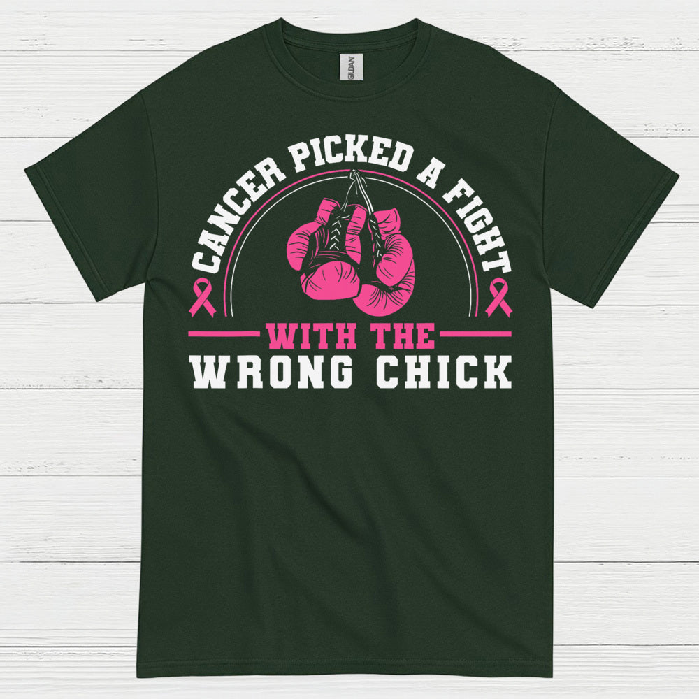 Cancer Picked The Wrong Chick T Shirt