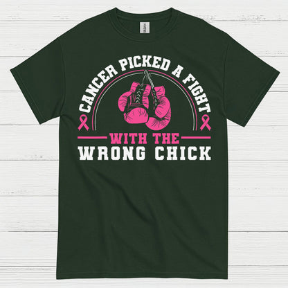 Cancer Picked The Wrong Chick T Shirt