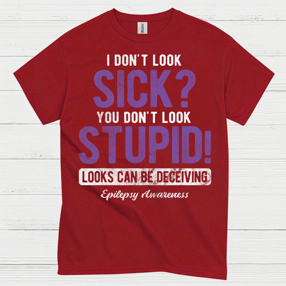 Looks Can Be Deceiving Epilepsy T Shirt