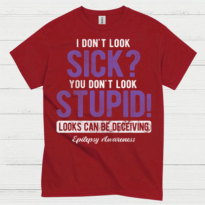 Looks Can Be Deceiving Epilepsy T Shirt