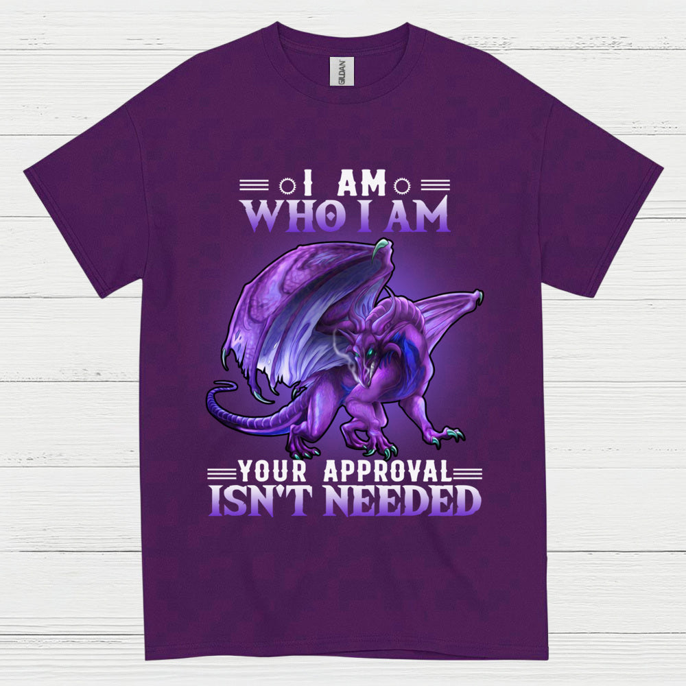 Purple Dragon Attitude T Shirt