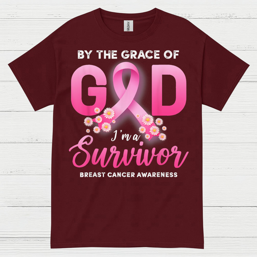 By The Grace Of God Survivor T Shirt