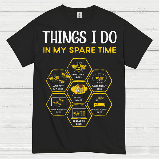 Things I Do Bee Lover Humor T Shirt