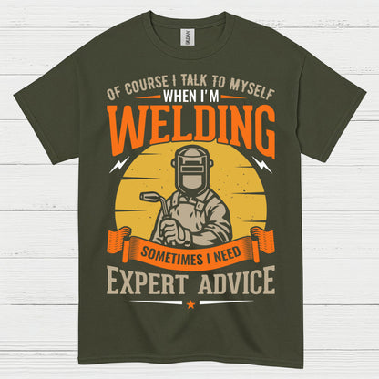 Expert Advice Welding T Shirt