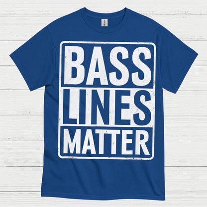 Bass Lines Matter Bass T Shirt