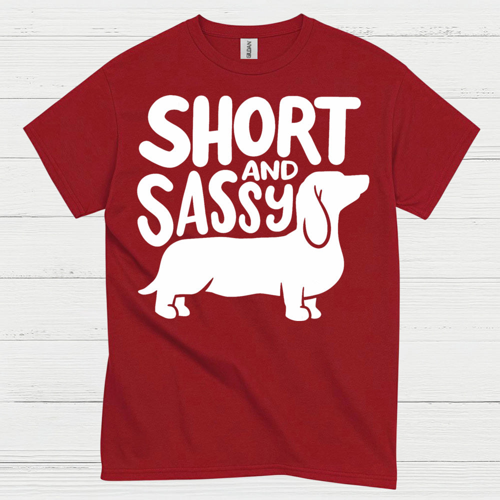 Short And Sassy Dachshund T Shirt