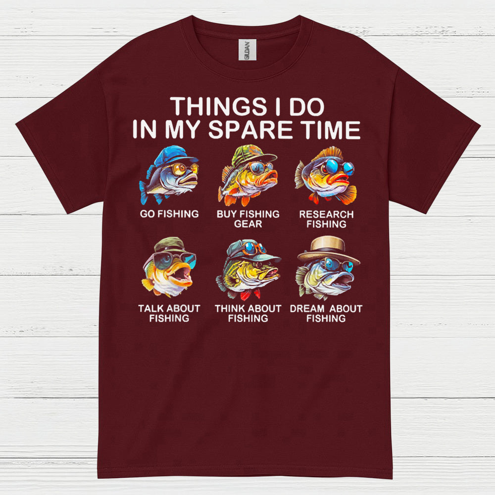 Things I Do Fishing T Shirt