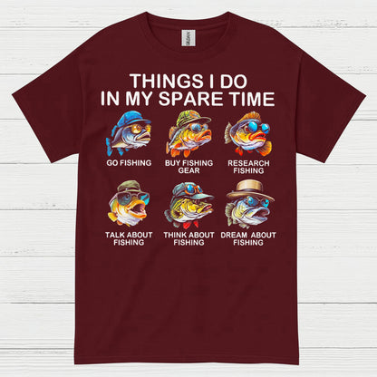 Things I Do Fishing T Shirt