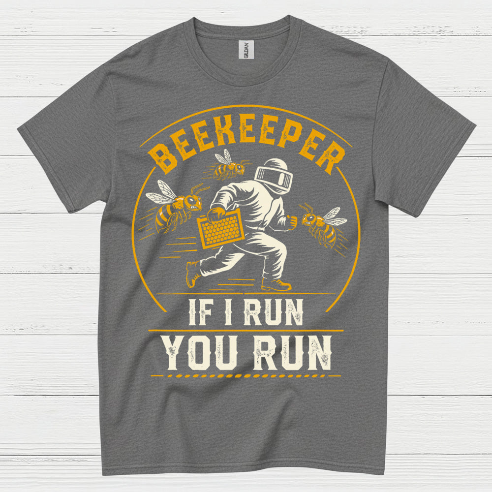 Beekeeper Running From Bees T Shirt