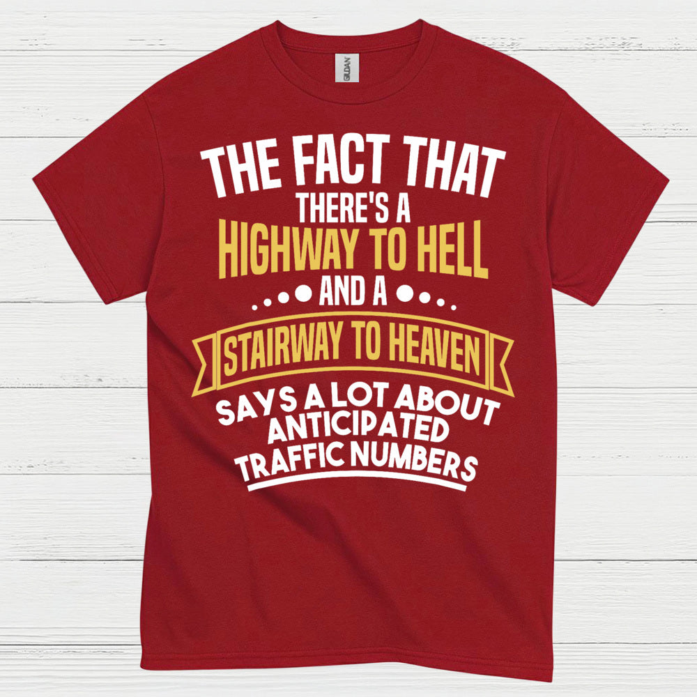 Highway To Hell Stairway To Heaven T Shirt