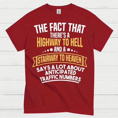 Highway To Hell Stairway To Heaven T Shirt