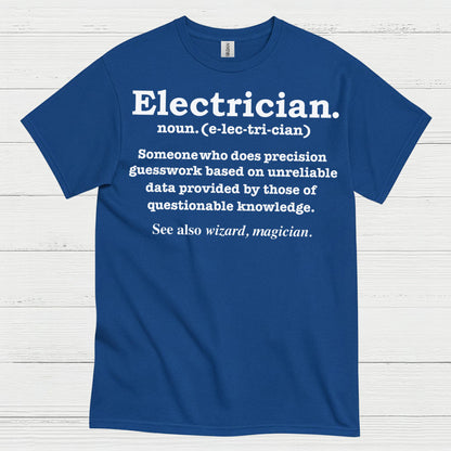 Electrician Definition Funny T Shirt