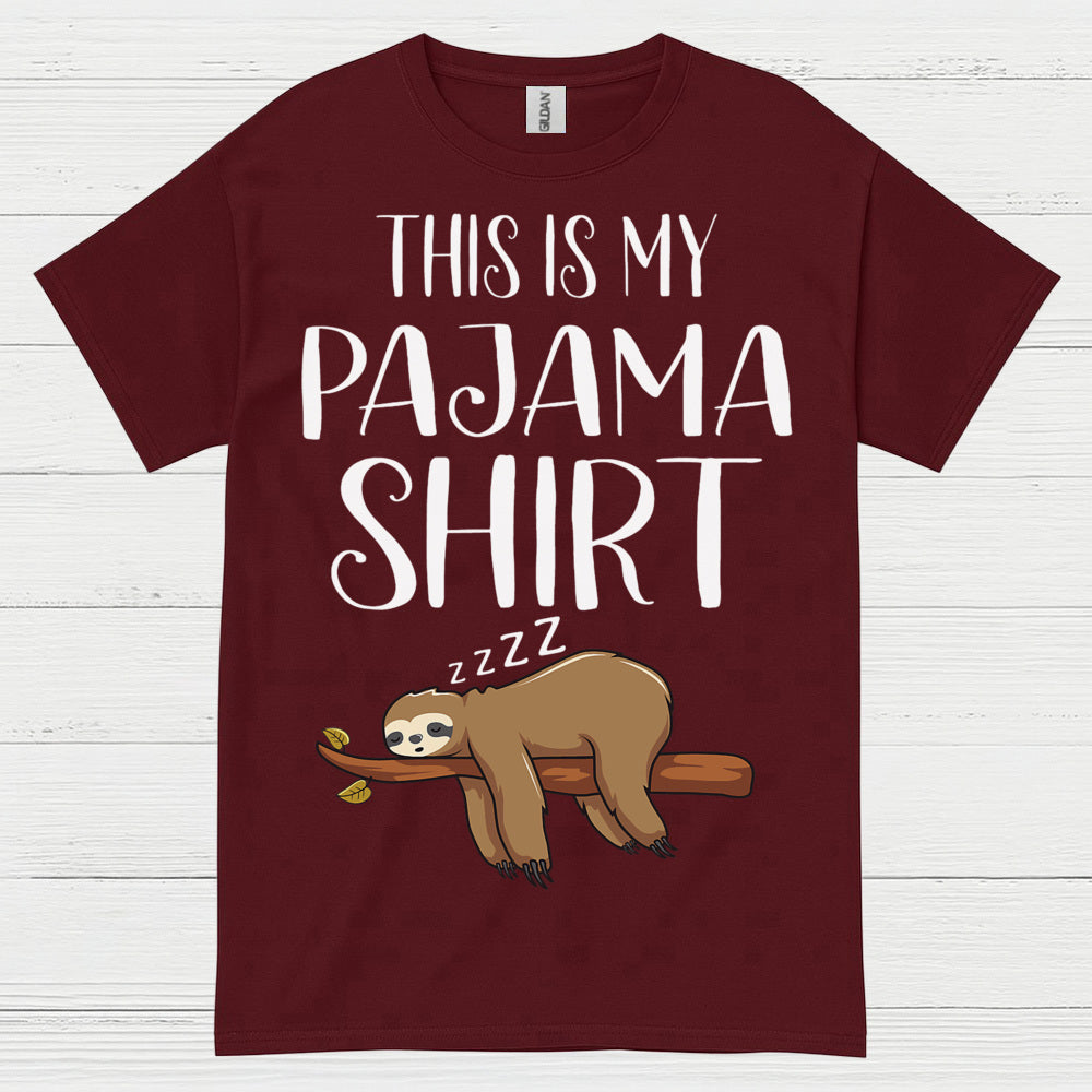 This Is My Pajama Shirt Sloth T Shirt