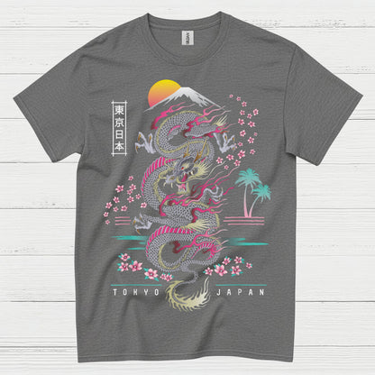 Rising Sun Tokyo Dragon T Shirt