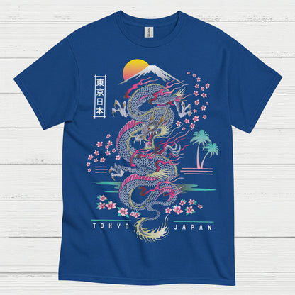 Rising Sun Tokyo Dragon T Shirt