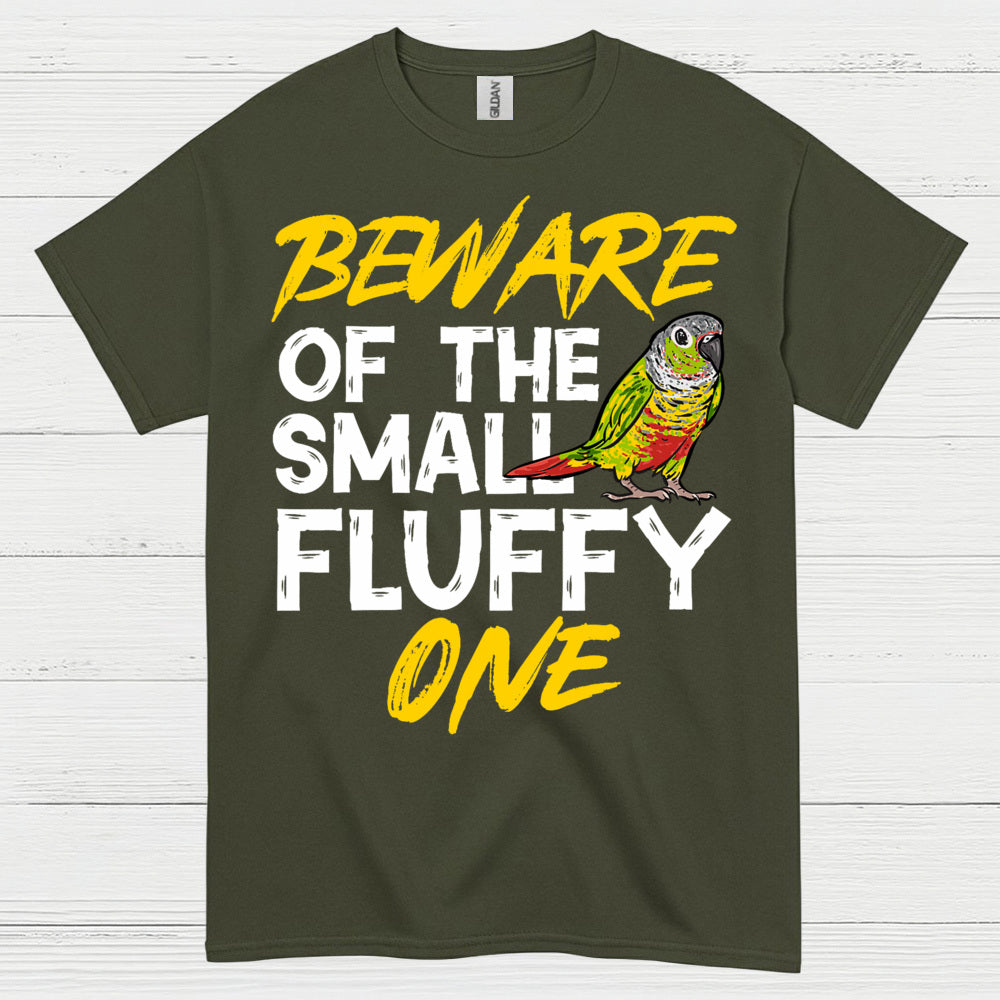 Beware Of The Small Fluffy Parrot T Shirt