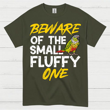 Beware Of The Small Fluffy Parrot T Shirt