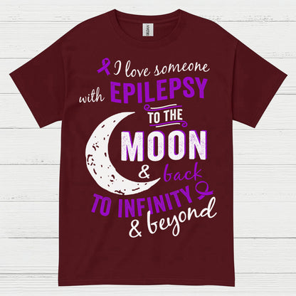 Love Someone Epilepsy To The Moon T Shirt