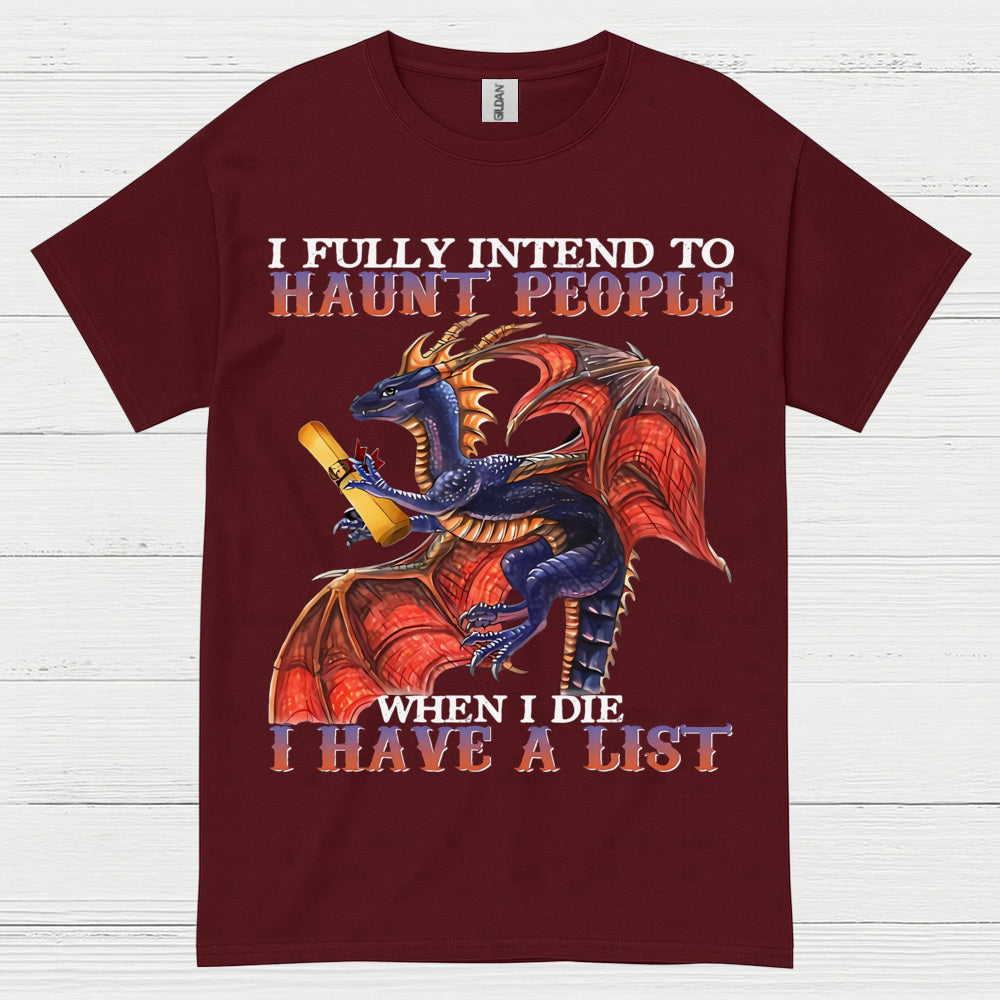 Haunt People Dragon T Shirt