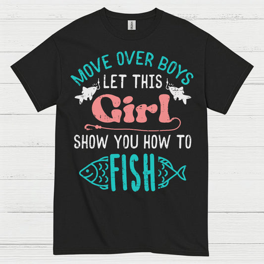 Girl Show You How To Fish T Shirt