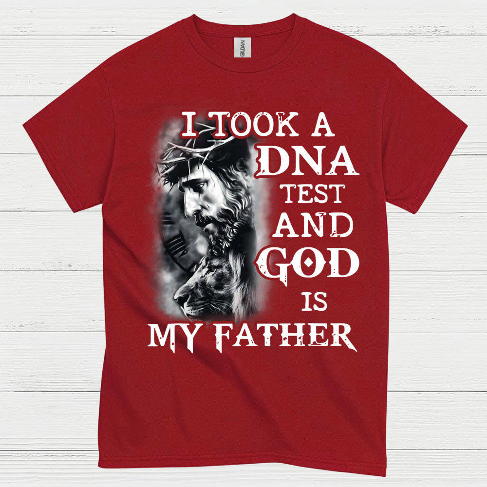 God Is My Father DNA Test Christian T Shirt
