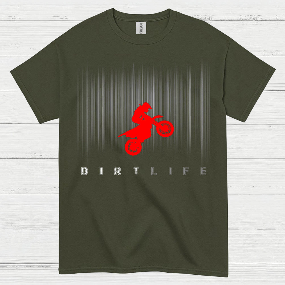 Dirt Life Motocross Jump Rider T Shirt