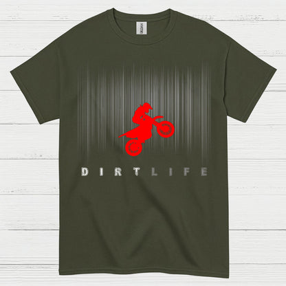 Dirt Life Motocross Jump Rider T Shirt