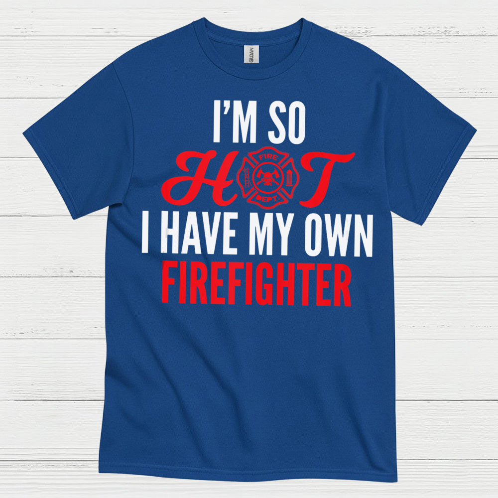 Hot Firefighter Love T Shirt