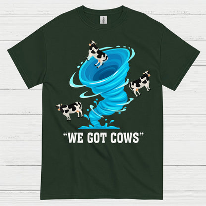 We Got Cows Tornado T Shirt