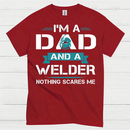 Dad And Welder Pride T Shirt