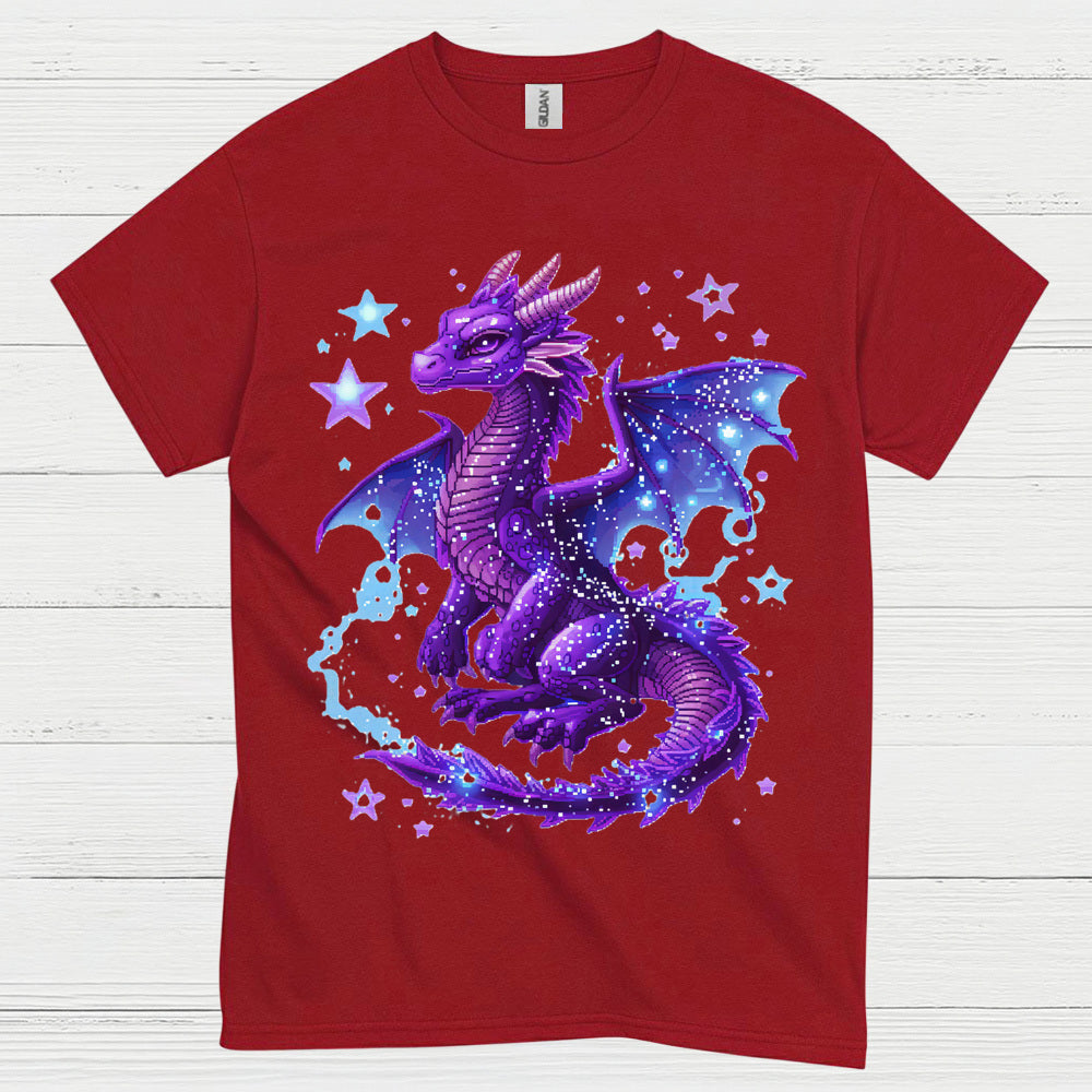 Galaxy Purple Dragon T Shirt