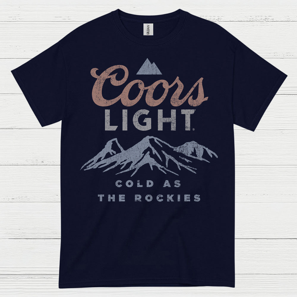 Cold As The Rockies Beer T Shirt