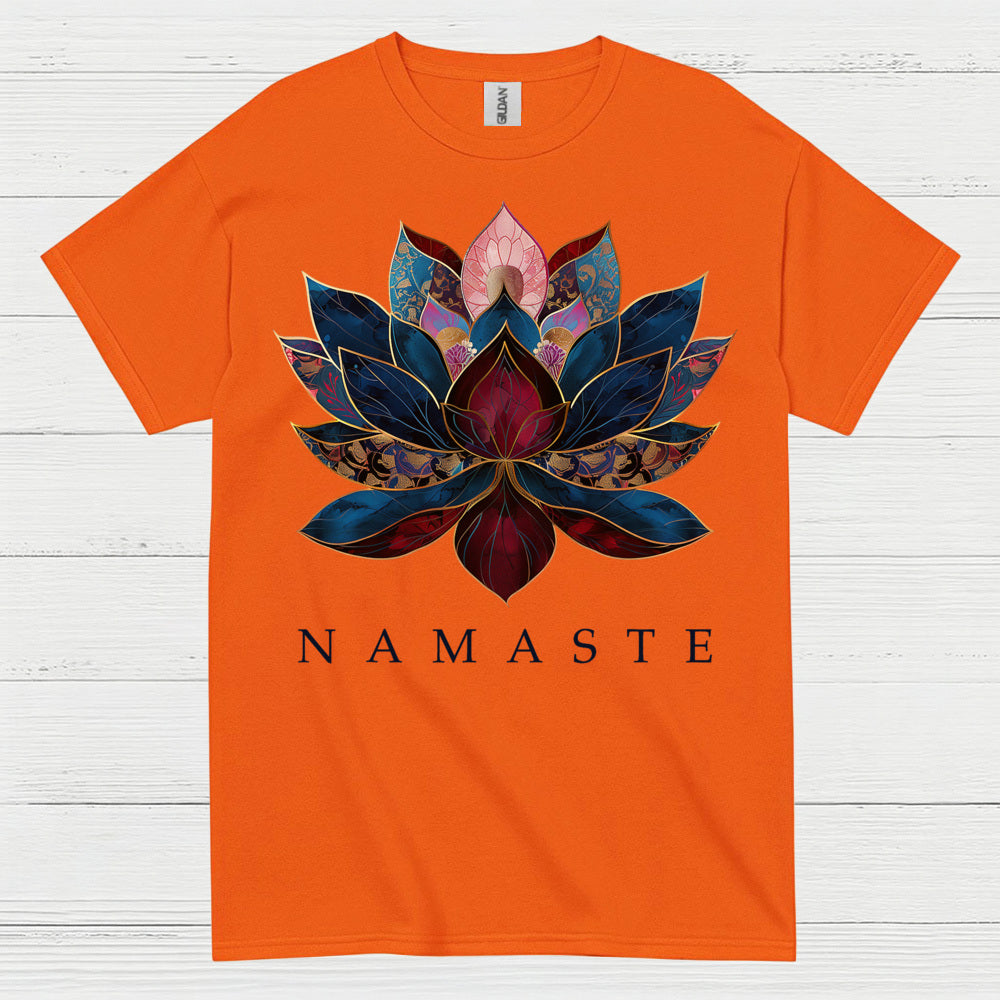 Namaste Lotus Yoga T Shirt