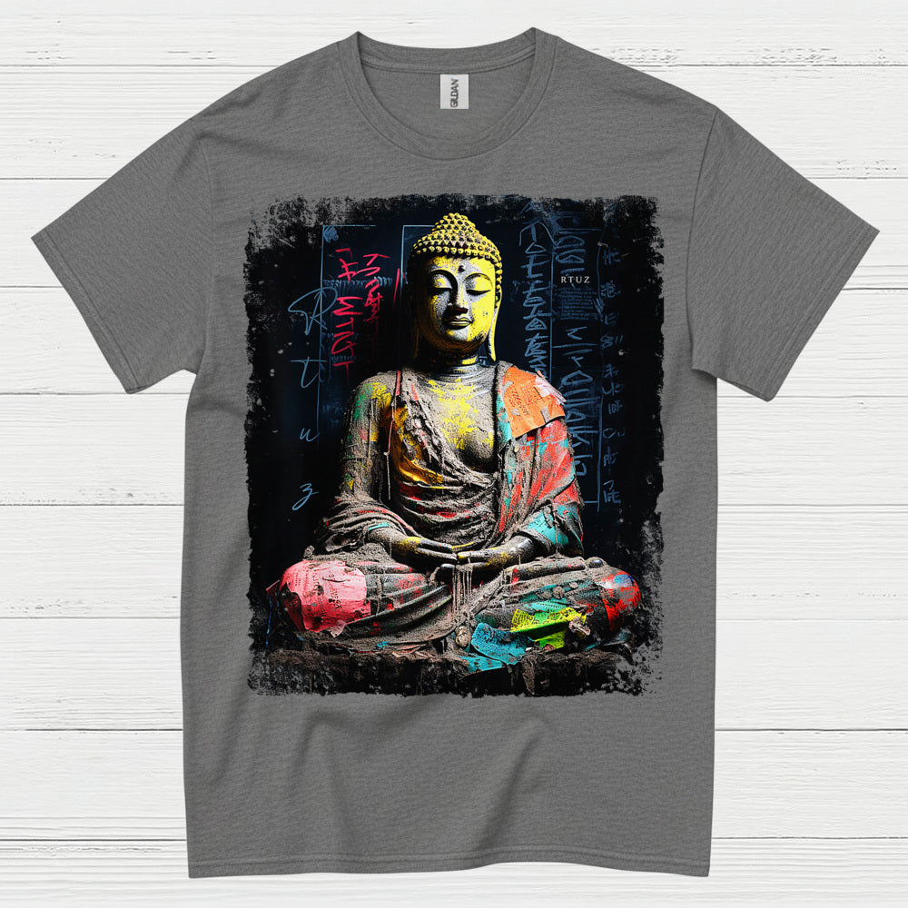 Urban Buddha Street Art T Shirt