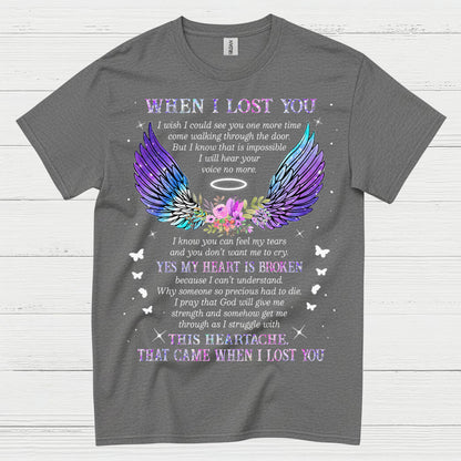 When I Lost You Memorial T Shirt