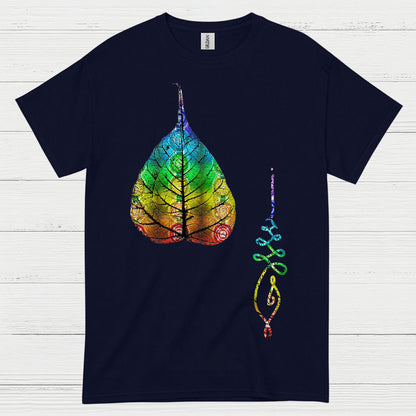 Chakra Leaf Spiritual Energy T Shirt