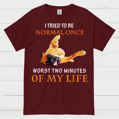 Worst Two Minutes Boxer T Shirt
