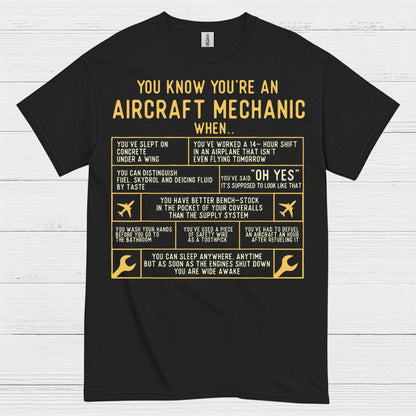 Aircraft Mechanic Humor Quote T Shirt